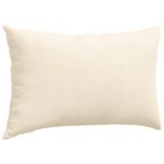 Casa si Gradina - Textile si covoare - Perne si pilote - Perne decorative - Perne pentru canapea 2 pcs Crem 50 x 30 cm - Infinity.ro