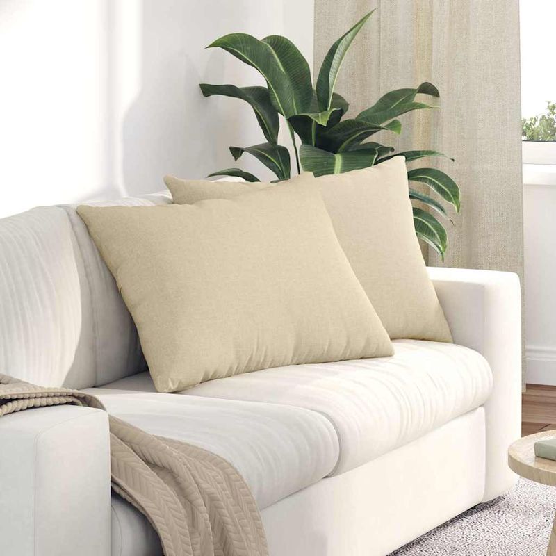 Casa si Gradina - Textile si covoare - Perne si pilote - Perne decorative - Perne pentru canapea Crem tesatura - Infinity.ro