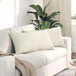 Casa si Gradina - Textile si covoare - Perne si pilote - Perne decorative - Perne pentru canapea 2 pcs Crem 80 x 40 cm - Infinity.ro