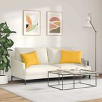 Casa si Gradina - Textile si covoare - Perne si pilote - Perne decorative - Perne pentru canapea 2 pcs Galben Deschis 60 x 40 cm - Infinity.ro