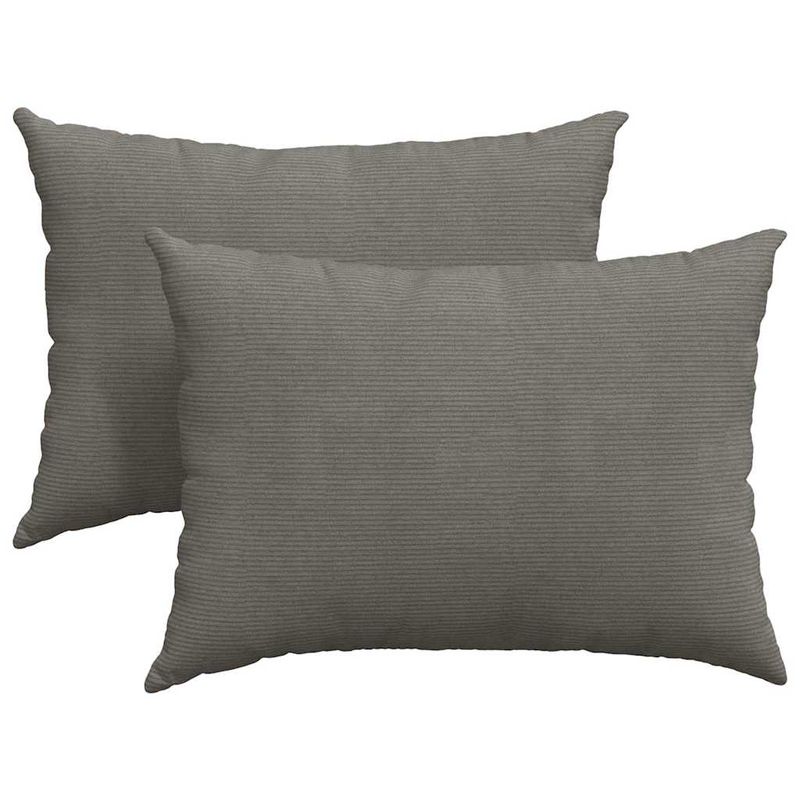Casa si Gradina - Textile si covoare - Perne si pilote - Perne decorative - Perne pentru canapea 2 pcs Gri deschis 70 x 50 cm - Infinity.ro