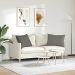Casa si Gradina - Textile si covoare - Perne si pilote - Perne decorative - Perne pentru canapea 2 pcs Gri deschis 70 x 50 cm - Infinity.ro