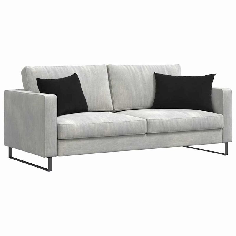Casa si Gradina - Textile si covoare - Perne si pilote - Perne decorative - Perne pentru canapea 2 pcs Negru 60 x 40 cm - Infinity.ro