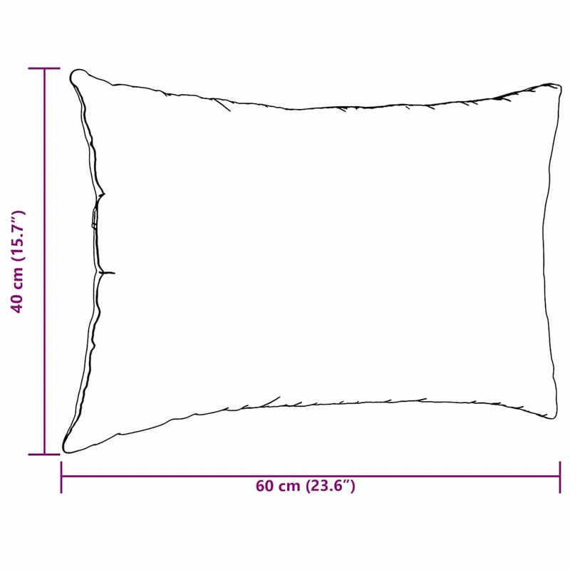 Casa si Gradina - Textile si covoare - Perne si pilote - Perne decorative - Perne pentru canapea 2 pcs Negru 60 x 40 cm - Infinity.ro