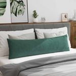 Casa si Gradina - Textile si covoare - Perne si pilote - Perne decorative - Perne pentru canapea 2 pcs Verde inchis 145 x 40 cm - Infinity.ro