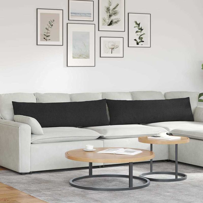 Casa si Gradina - Textile si covoare - Perne si pilote - Perne decorative - Perne pentru canapea Negru tesatura - Infinity.ro