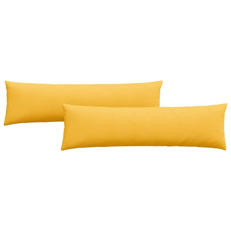 Casa si Gradina - Textile si covoare - Perne si pilote - Perne decorative - Perne pentru canapea 2 pcs Galben Deschis 145 x 40 cm - Infinity.ro