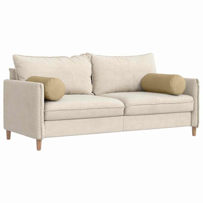 Casa si Gradina - Textile si covoare - Perne si pilote - Perne decorative - Perne Bolster 2 pcs Gri Verde Ø 25 x 70 cm - Infinity.ro