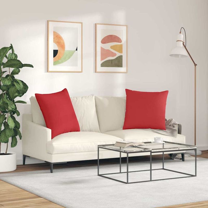 Casa si Gradina - Textile si covoare - Perne si pilote - Perne decorative - Perne pentru canapea Rosu tesatura - Infinity.ro