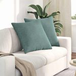 Casa si Gradina - Textile si covoare - Perne si pilote - Perne decorative - Perne pentru canapea 2 pcs Verde Marii 60 x 60 cm - Infinity.ro