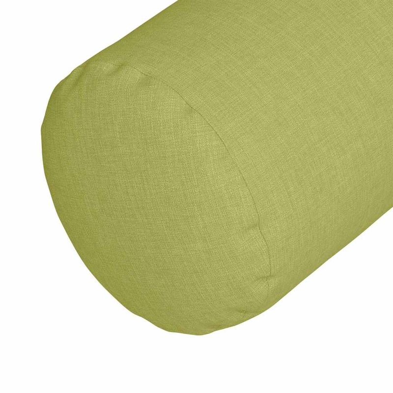 Casa si Gradina - Textile si covoare - Perne si pilote - Perne decorative - Perne Bolster 2 pcs Verde deschis Ø 15 x 40 cm tesatura - Infinity.ro