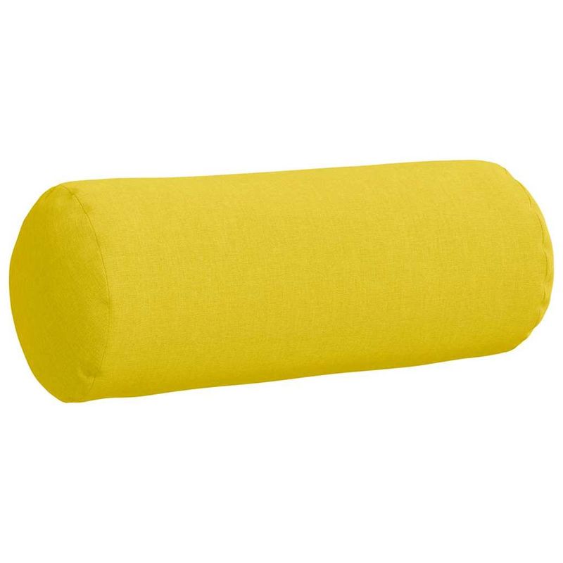 Casa si Gradina - Textile si covoare - Perne si pilote - Perne decorative - Perne Bolster 2 pcs Galben Deschis Ø 15 x 40 cm tesatura - Infinity.ro