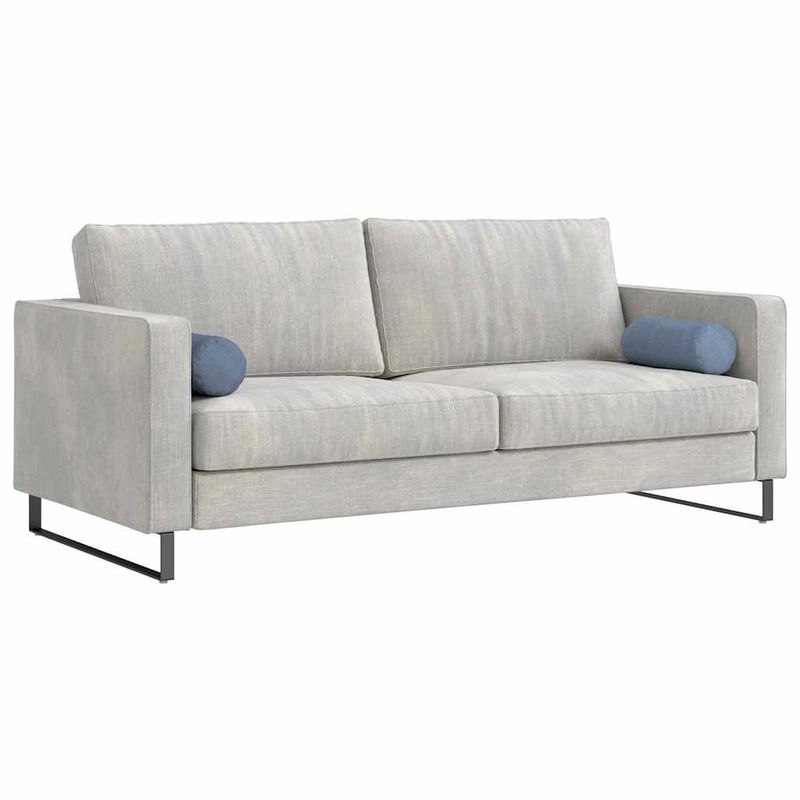 Casa si Gradina - Textile si covoare - Perne si pilote - Perne decorative - Perne Bolster 2 pcs albastru Ø 15 x 40 cm Tesatura din corduroy - Infinity.ro