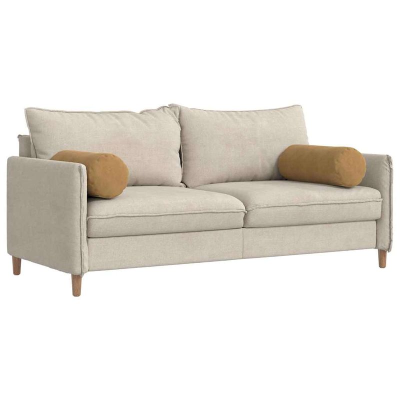 Casa si Gradina - Textile si covoare - Perne si pilote - Perne decorative - Perne Bolster 2 pcs Maro Ø 25 x 70 cm Tesatura din corduroy - Infinity.ro