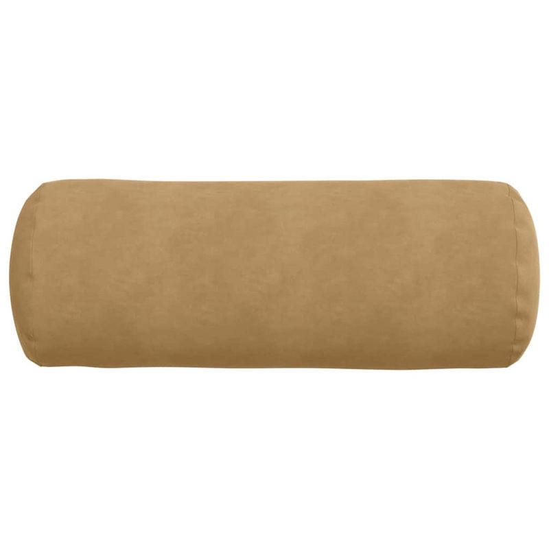 Casa si Gradina - Textile si covoare - Perne si pilote - Perne decorative - Perne Bolster 2 pcs Maro Ø 25 x 70 cm Tesatura din corduroy - Infinity.ro