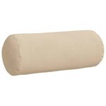 Casa si Gradina - Textile si covoare - Perne si pilote - Perne decorative - Perne Bolster 2 pcs Crem Ø 15 x 40 cm Tesatura din microfibra - Infinity.ro