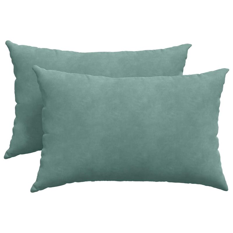 Casa si Gradina - Textile si covoare - Perne si pilote - Perne decorative - Perne pentru canapea 2 pcs Verde Marii 60 x 40 cm - Infinity.ro