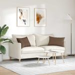 Casa si Gradina - Textile si covoare - Perne si pilote - Perne decorative - Perne pentru canapea 2 pcs Maro 40 x 60 cm - Infinity.ro
