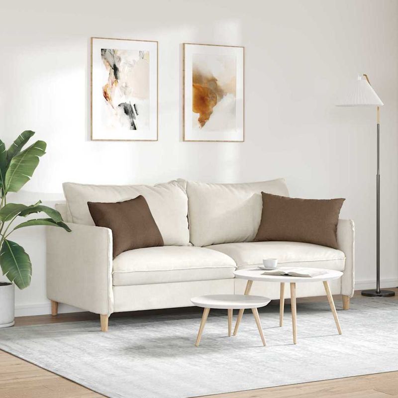 Casa si Gradina - Textile si covoare - Perne si pilote - Perne decorative - Perne pentru canapea 2 pcs Maro 40 x 60 cm - Infinity.ro