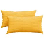 Casa si Gradina - Textile si covoare - Perne si pilote - Perne decorative - Perne pentru canapea 2 pcs Galben Deschis 80 x 40 cm - Infinity.ro