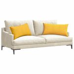 Casa si Gradina - Textile si covoare - Perne si pilote - Perne decorative - Perne pentru canapea 2 pcs Galben Deschis 80 x 40 cm - Infinity.ro