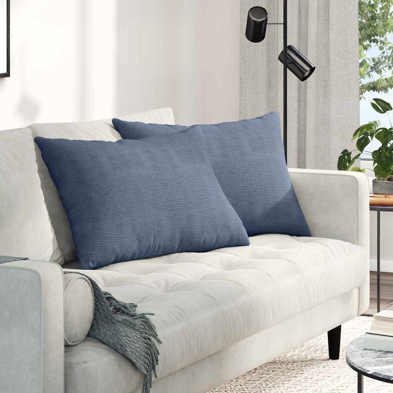 Casa si Gradina - Textile si covoare - Perne si pilote - Perne decorative - Perne pentru canapea 2 pcs albastru 70 x 50 cm - Infinity.ro
