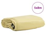 Casa si Gradina - Gradina si terasa - Umbrele si pavilioane - Pavilioane - Panza 650g / m² Bej 5 x 8 m Panza cu acoperire PVC - Infinity.ro