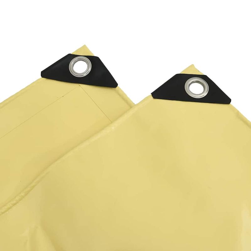 Casa si Gradina - Gradina si terasa - Umbrele si pavilioane - Pavilioane - Panza 650g / m² Bej 5 x 6 m Panza cu acoperire PVC - Infinity.ro