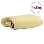 Casa si Gradina - Gradina si terasa - Umbrele si pavilioane - Pavilioane - Panza 650g / m² Bej 4 x 6 m Panza cu acoperire PVC - Infinity.ro