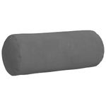 Casa si Gradina - Textile si covoare - Perne si pilote - Perne decorative - Perne Bolster 2 pcs Gri inchis Ø 15 x 40 cm - Infinity.ro
