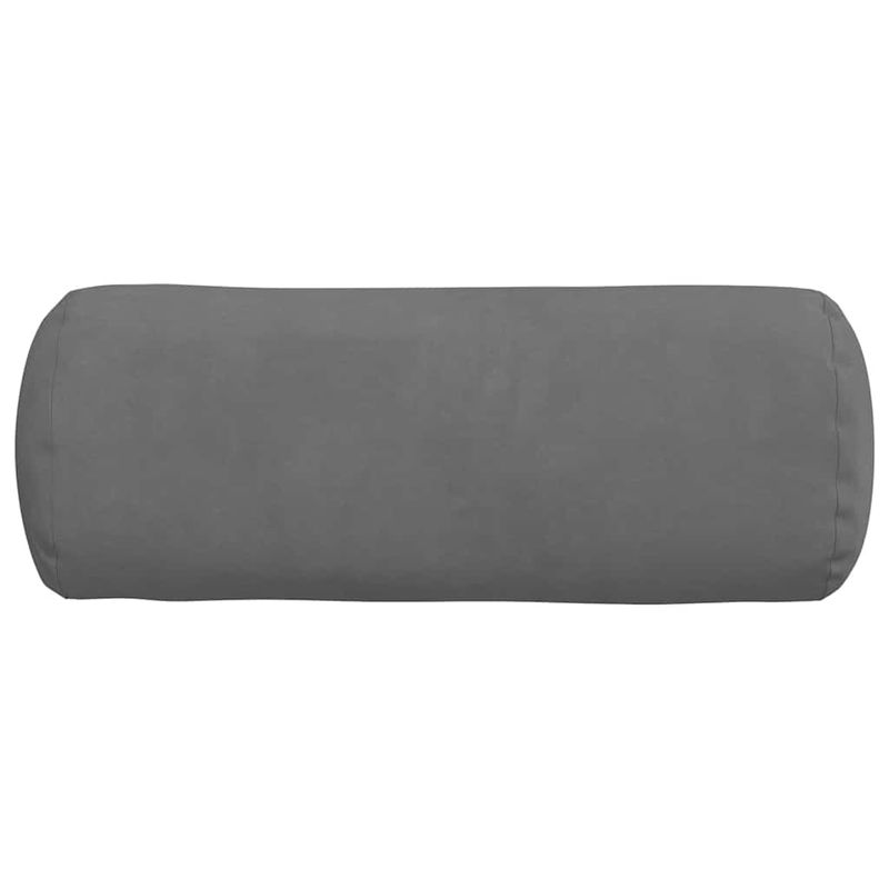 Casa si Gradina - Textile si covoare - Perne si pilote - Perne decorative - Perne Bolster 2 pcs Gri inchis Ø 15 x 40 cm - Infinity.ro