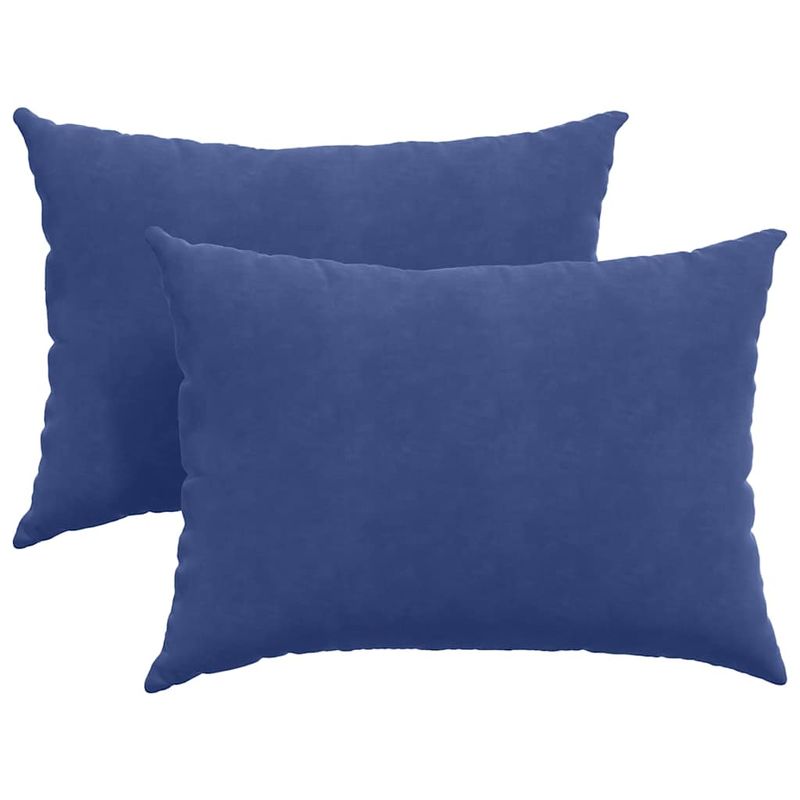 Casa si Gradina - Textile si covoare - Perne si pilote - Perne decorative - Perne pentru canapea 2 pcs Albastru Politie 70 x 50 cm - Infinity.ro