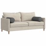 Casa si Gradina - Textile si covoare - Perne si pilote - Perne decorative - Perne Bolster 2 pcs Gri inchis Ø 25 x 70 cm tesatura - Infinity.ro