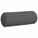 Casa si Gradina - Textile si covoare - Perne si pilote - Perne decorative - Perne Bolster 2 pcs Gri inchis Ø 25 x 70 cm tesatura - Infinity.ro