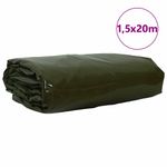 Casa si Gradina - Gradina si terasa - Umbrele si pavilioane - Pavilioane - Panza 650g / m² Verde masliniu 1,5 x 20 m Panza cu acoperire PVC - Infinity.ro