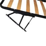 Casa si Gradina - Mobilier - Saltele si somiere - Somiere - Somiera pat Qualitysom, metalica, 3 zone, cu sistem de rabatare, 220 x 190 cm - Infinity.ro