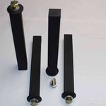 Casa si Gradina - Mobilier - Saltele si somiere - Somiere - Somiera pat Qualitysom, metalica, dubla, cu picioare, 190 x 180 cm - Infinity.ro