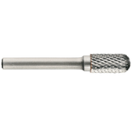 Casa si Gradina - Constructii - Scule electrice si accesorii - Accesorii pentru frezare - 1031651 Freza din carbura de tungsten forma C - cilindrica cu cap rotunjit, tais dublu, tip D, DIM 20, Coada 6 - Infinity.ro