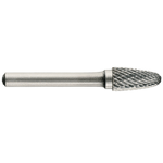 Casa si Gradina - Constructii - Scule electrice si accesorii - Accesorii pentru frezare - 1031831 Freza din carbura de tungsten forma F - arcuita cu cap rotunjit, tais dublu, tip D, DIM 16, Coada 6 - Infinity.ro