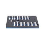 Casa si Gradina - Constructii - Scule de mana si unelte - Chei si truse chei - 964/56SOS Set de capete chei tubulare lungi 3/8'' in modul SOS / 16 piese - 625334 - Infinity.ro