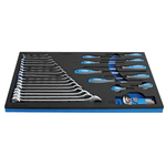 Casa si Gradina - Constructii - Scule de mana si unelte - Chei si truse chei - 964/46SOS Set de chei si surublenite, chei combinate si imbus in modul SOS / 36 piese - 623987 - Infinity.ro