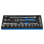 Casa si Gradina - Constructii - Scule de mana si unelte - Chei si truse chei - 964/25SOS Set de capete chei tubulare 3/8'' in modul SOS / 23 piese - 621080 - Infinity.ro