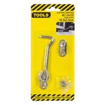 Casa si Gradina - Constructii - Usi interior, exterior si garaj - Accesorii usi - Zavor metalic usa/fereastra, 10.5 x 3.5cm, argintiu - Infinity.ro