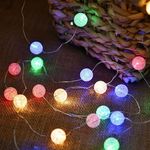 Casa si Gradina - Decoratiuni - Decoratiuni de sezon - Instalatie lumini perdea led, 1m, 144 becuri, multicolor, 8 programe - Infinity.ro