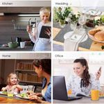 Casa si Gradina - Textile si covoare - Textile bucatarie - Servete si naproane - Napron Mercaton pentru Masa, PVC, Rezistent la Caldura, 30 x 45 cm, Gri - Infinity.ro