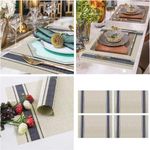 Casa si Gradina - Textile si covoare - Textile bucatarie - Servete si naproane - Napron de Masa Mercaton din PVC, Rezistent la Apa, Dreptunghiular, 30×45 cm, Bej - Infinity.ro