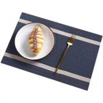 Casa si Gradina - Textile si covoare - Textile bucatarie - Servete si naproane - Napron de Masa Mercaton din PVC, Rezistent la Apa, Dreptunghiular, 30×45 cm, Bleumarin - Infinity.ro