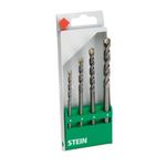 Casa si Gradina - Constructii - Scule electrice si accesorii - Seturi si accesorii pentru gaurit si insurubat - Set 4 burghie pentru zidarie cu carbura tungsten marca Koch-Bohrer 4-8 mm - Infinity.ro