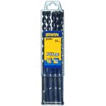 Casa si Gradina - Constructii - Scule electrice si accesorii - Seturi si accesorii pentru gaurit si insurubat - Set 10 bucati burghie pentru beton marca Irwin SPEEDHAMMER™ PLUS DRILL BITS de 12.0 x 100 x 160 mm - Infinity.ro