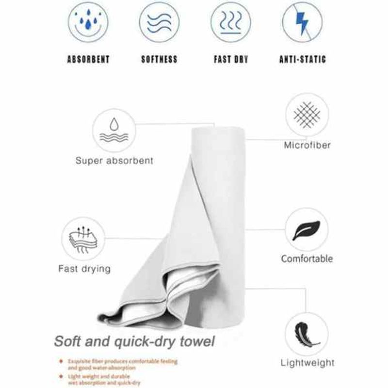 Jucarii, Copii si Bebe - Igiena si ingrijire - Baia bebelusului - Prosoape si halate de baie copii - Prosop Mercaton pentru Plaja, Model Sirena, Microfibra, Uscare Rapida, 266 g/m², 150 x 70 cm, Roz - Infinity.ro